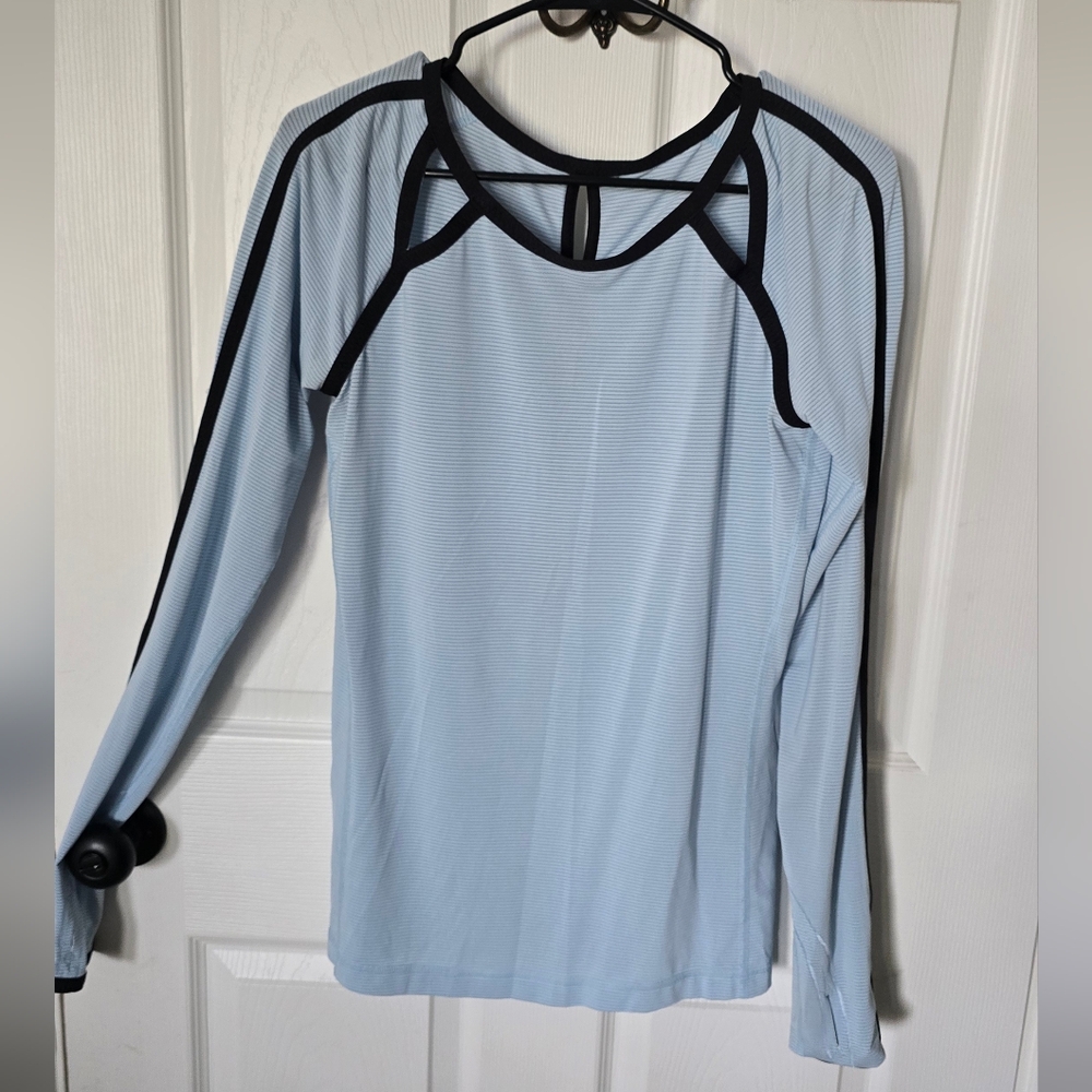 Lululemon Light Blue Long Sleeve Top
